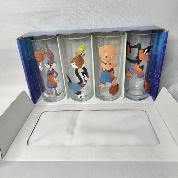 SPACE JAM New Legacy Glassware set for four 10oz each - Picture 2 of 5
